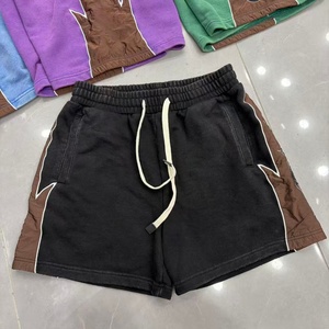 Shorts décontractés vintage d'été de la marque américaine Godspeed, taille plus, 100% coton, style hip-hop, extensibles, pour hommes - Product Image 1