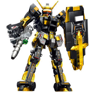 Blocs de Construction Robot Transformateur en Plastique, Détruire la Ville Guerrier, Modèle <span class=keywords><strong>Mech</strong></span>, Cadeaux d'Action Créative - Product Image 5