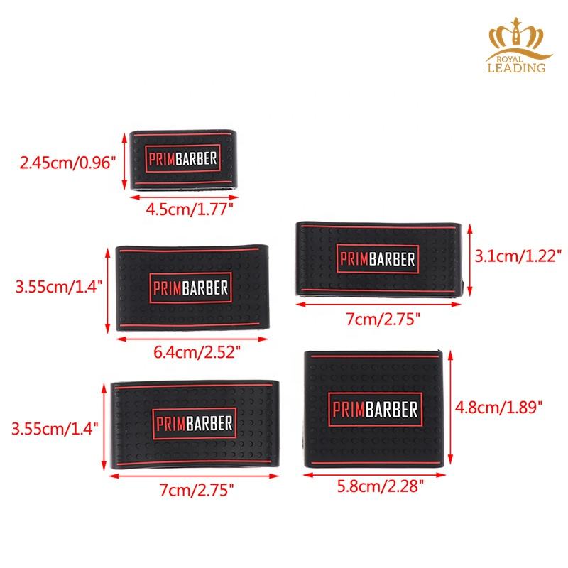 Hot Selling Size Plastic Barber Accessories Anti-slip Rubber