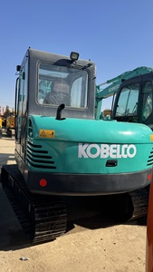 Mini-excavatrice sur chenilles Kobelco 60-C avec godet de creusement, moteur hydraulique, 4 tonnes, machine d'occasion - Product Image 4
