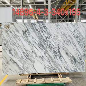 Dalle de marbre blanc de conception <span class=keywords><strong>italienne</strong></span> moderne, pierre Arabescato, polie, grande dalle pour la décoration de la maison et des hôtels, design graphique durable - Product Image 5