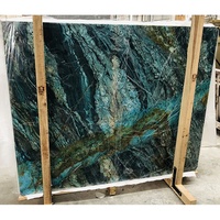 Plateaux de table en pierre naturelle de luxe moderne YDSTONE, dalles de granit bleu Van Gogh pour comptoir de cuisine