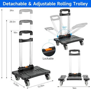 Échantillon gratuit : Sac de transport universel grande capacité pour machine à coudre, double couche, pour le rangement des accessoires de couture - Product Image 3