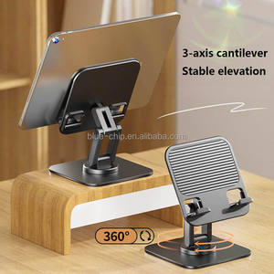 Universal nueva Base portátil 360 Metal teléfono móvil <span class=keywords><strong>plegable</strong></span> ajustable escritorio aluminio Guangdong soporte para teléfono móvil - Product Image 5
