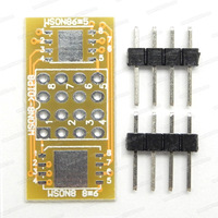 Adaptador de Programador DFN8 QFN8-DIP8 WSON8-DIP8 8x6mm 6x5mm para RT809H RT809F TL866II TNM7000 XELTEK