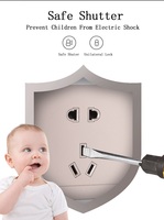 Nouveau Design Seebest Gold Commutateurs 10A/13A/16A 250V Interrupteur mural et prise 86*86mm pour la maison