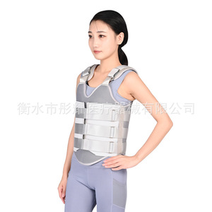 Faja de Fijación Toracolumbar con Doble Cámara de Aire, Soporte Ajustable para Rehabilitación Postoperatoria, Material de Malla Transpirable - Product Image 4