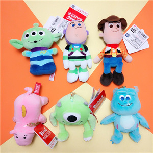 Anime cartone animato legnoso Buzz mostro peloso ciclope peluche borsa ciondolo Super morbido giocattolo storia 4 giocattolo per regalo di compleanno - Product Image 3
