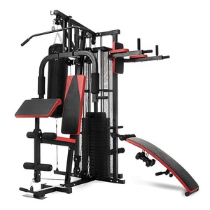 Promotion Harbour <span class=keywords><strong>Station</strong></span> de Musculation Multifonction Équipement de Gym à Domicile pour Intérieur - Product Image 1