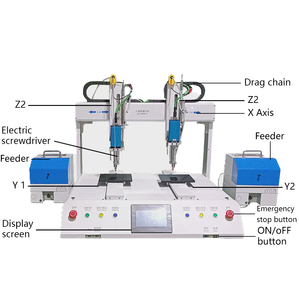 เครื่องขันสกรูอัตโนมัติใช้งานง่าย แบบเป่าลม 6 แกน - Product Image 1