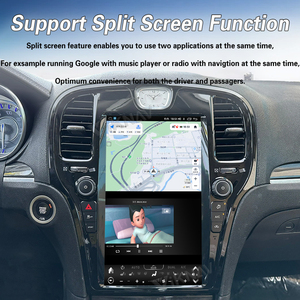 14.4 ''android đài phát thanh xe cho Chrysler 300C 2015-2019 128GB GPS navigation stereo đa phương tiện Máy nghe nhạc Tesla màn hình không dây Carplay - Product Image 5