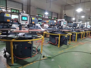 Nueva Máquina <span class=keywords><strong>de</strong></span> Sublimación Rotativa con Láser <span class=keywords><strong>de</strong></span> Posicionamiento Infrarrojo, 2 Placas Calefactoras y 4 Estaciones, Tipo Carrusel, <span class=keywords><strong>para</strong></span> Impresión <span class=keywords><strong>de</strong></span> Camisetas 60x40 - Product Image 2