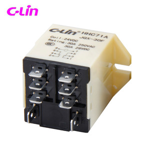 ลดราคาพิเศษ รีเลย์อุตสาหกรรม C-Lin รุ่น JQX-30F/2Z รีเลย์กลาง HHC71A(JQX-30F) 30A DC24V กำลังไฟต่ำ - Product Image 1