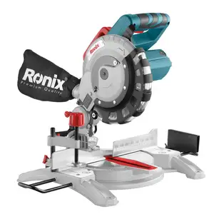 Ryix miter saw 5100 1450W 210mm, gergaji miter listrik campuran untuk aluminium dan kayu, gergaji bundar beton