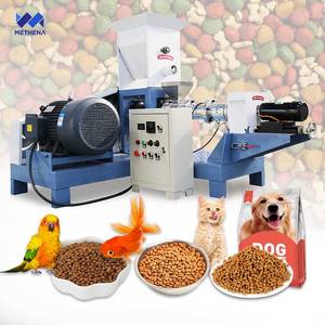 Machine à fabriquer des granulés d'aliments pour animaux de compagnie flottants et secs, prix des granulés de poisson-chat, aliments pour poissons en granulés au Bangladesh - Product Image 1