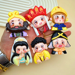 Grosir Pabrik Aksesoris Resin Gaya Xiao Wu Kreatif, Boneka Resin Bercahaya DIY, Gantungan Resin Besar untuk Dekorasi - Product Image 4