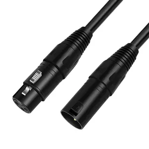 Hot sale high quality xlr to xlr cable audio mic cable connector 3 pin male to female cable 0.5/1/1.5/10M