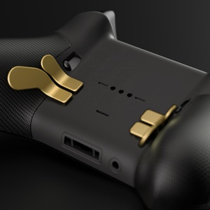 ปุ่ม D-pad แม่เหล็กสีทองเมทัลลิกแบบเปลี่ยนได้ EXtremeRate พร้อมปุ่ม Paddle ด้านหลังสำหรับคอนโทรลเลอร์ Xbox One Elite - Product Image 5