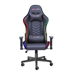 Bán Hot PC máy tính trò chơi ghế da silla Gamer LED ánh sáng RGB chơi game ghế - Product Image 4