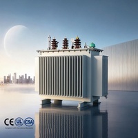 Transformateur immergé dans l'huile triphasé MingZheng S13, élévateur abaisseur 200 kVA 400 kVA 10 kV 400 V, avec changeur de tension à froid, haute performance