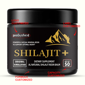 50 г смола OEM Shilajit, оригинальный Сибирский шиладжит, Чистый гель с добавлением геля на 85 + гуминовой кислоты для энергии и иммунной системы - Product Image 5