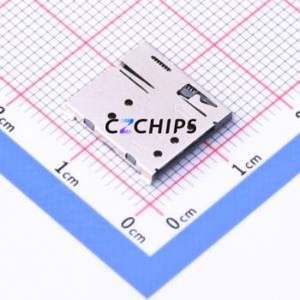 K-DYX-010 SIM Card Connector SMD Connector Nano SIM Card Card Holder 1.37mm - Product Image 1