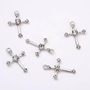 สร้อยข้อมือแบบไขว้ทำจากโลหะผสมแบบเรียบง่ายจี้เพทายคุณภาพสูงเครื่องประดับแบบทำมือเครื่องประดับจากโรงงานขายส่ง - Product Image 5