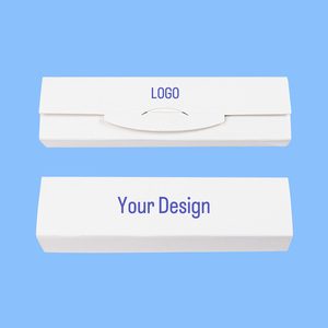 Paquete de Papel de Filtro para Cigarrillos Desechables Personalizado, Caja de Almacenamiento Blanca Rectangular de Estilo Simple con su Logotipo - Product Image 3