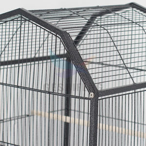 Grand perroquet <span class=keywords><strong>Cage</strong></span> extérieur Wren Magpie Bold Breeding Villa <span class=keywords><strong>Cage</strong></span> à nid d'oiseau durable renforcée <span class=keywords><strong>de</strong></span> métal - Product Image 5