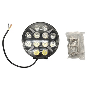Piezas de Sistema de Iluminación para Camiones de Alta Calidad A08, Luz LED en Forma de Cruz de 7 Pulgadas, 24V, Color Ámbar, Universal para Camiones Pesados - Product Image 2