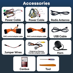 2K 11.5 Inch Màn Hình Cảm Ứng <span class=keywords><strong>Android</strong></span> 13 Xe Đa Phương Tiện Player Với Carplay GPS Dsp Cho Chevrolet Silverado 2014-2018 /Sierra 2014-2018 - Product Image 2