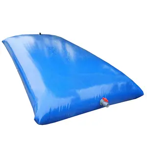 Large-capacity pvc waterproof tarpaulin pillow-shaped water bladder storage tank for sale