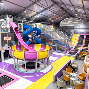 Équipement de parc de trampolines tout-en-un avec conception personnalisée gratuite, aire de jeux intérieure commerciale, centre de divertissement familial - Product Image 2