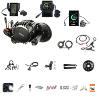 Kit moteur Bafang 48V 500W 750W 1000W à entraînement central BBS02 BBS02B avec écran pour kit de conversion de vélo électrique