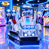Machine d'arcade de simulation de vol avec écran LCD 22 pouces, à monnayeur, pour centre de divertissement familial et aires de jeux intérieures