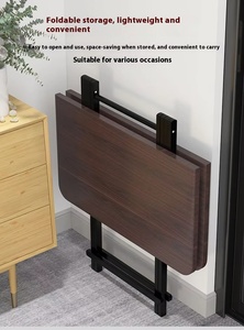 <span class=keywords><strong>Mesa</strong></span> Plegable Blanca para Exteriores, Moderna, Resistente, Ligera, de MDF, para Hogar, Escuela, Comedor, Banquetes, Hotel, Jardín, Patio, Viajes y Picnic - Product Image 6