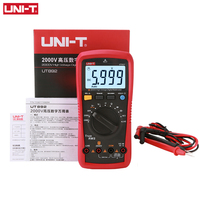 Multimeter Digital UNI-T UT892 2000V AC DC Voltmeter True RMS Penguji Kapasitor Pengukur Frekuensi NCV Tes LIVE