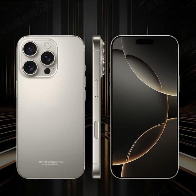 Original I16 Phone 16 Pro Max Neuf 6.5 Inch 16GB + 1TB Icon Smartphone 8-core Celulares 16 Pro Max Unlocked Mobile Phone