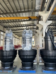 Pompe à flux axial en fonte haute performance pour une circulation d'eau et une efficacité de refroidissement supérieures Qzb - Product Image 6