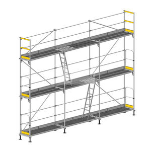 Échafaudage mobile à cadre européen, haute résistance, acier Q235 résistant à la corrosion, marque DAZHI, garantie 3 ans, prix abordable et populaire - Product Image 2