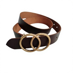 Dernier design, 100% cuir de vache véritable, pour hommes et femmes, vintage, avec épingle carrée solide, écologique, logo de marque personnalisé imprimé sur acier - Product Image 1