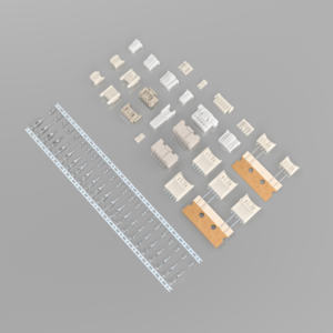 Connecteur fil à carte FAF B250003-1WD-02 XA-02AWD, pas de <span class=keywords><strong>2</strong></span>,50 mm, <span class=keywords><strong>2</strong></span> broches, encoche à angle droit avec crochet - Product Image 6