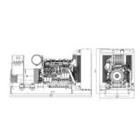 Generator Diesel tipe senyap 70KW Weichai pilihan ATS tiga fase arus perubahan frekuensi 50/60Hz bingkai terbuka