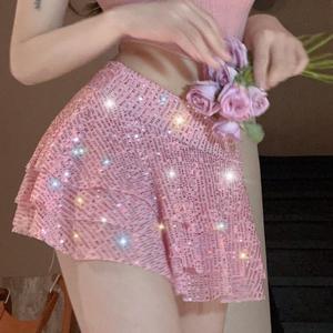 <span class=keywords><strong>Minifalda</strong></span> Sexy con Lentejuelas y Volantes Multicapa para Bailarinas de Pole Dance <span class=keywords><strong>en</strong></span> Discotecas, Estilo Pure Desire - Product Image 1