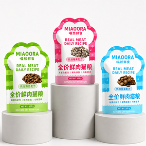 อาหารสุนัขแบบฟรีซดราย แคนาดา คัสตอม 80 กรัม 150 กรัม บรรจุในซองฟอยล์อะลูมิเนียมแบบตั้งได้ รูปทรงพิเศษ พร้อมซิปล็อค และการ์ดหัวซองแบบกระดาษ - Product Image 5
