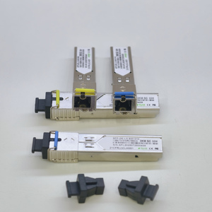 Module FTTH SFP pour Uplink-1.25G Gigabit BiDi 3KM SC Simplex 1310nm TX/1550nm RX Émetteurs-récepteurs à fibre optique - Product Image 1