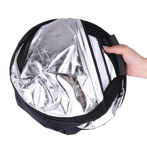 Réflecteur triangulaire souple de 30/60/80 cm pour photographie, panneau réflecteur de lumière pour studio photo, vidéo et flash, tissu réflecteur - Product Image 3