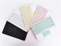 Keyboard Mini Portabel Nirkabel Laris Manis Dengan Touchpad