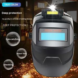 <span class=keywords><strong>Casque</strong></span> de soudage à énergie solaire à obscurcissement automatique Capuchon de protection spécial pour le soudage à l'arc à l'argon pour les soudeurs - Product Image 2