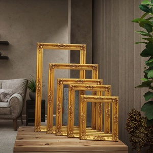 Tùy chỉnh trang trí nội thất vàng hình ảnh khung UV in tường hiển thị gỗ cổ điển khung ảnh - Product Image 1